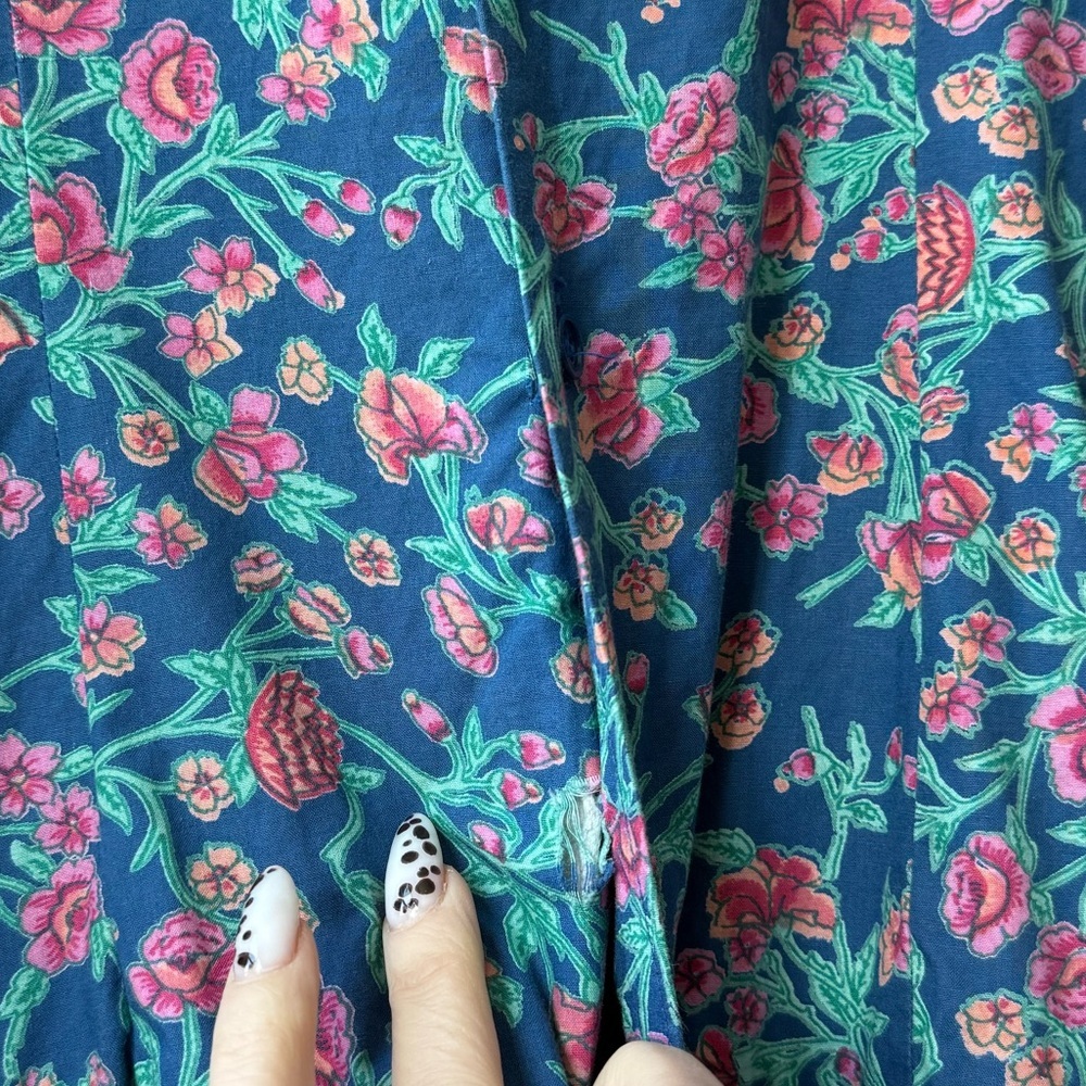 Komil Floral Cotton Dress Blue S
Vintage Feel - Picture 14 of 14